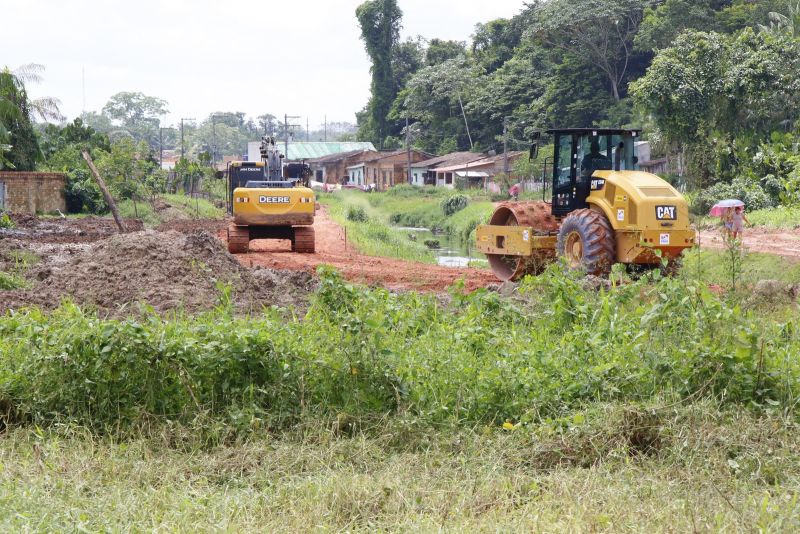 Assinatura de Ordem de Serviço para Construção dos Canais Maguariaçu e canal das Toras, Prefeitura de Ananindeua e Governo do Estado