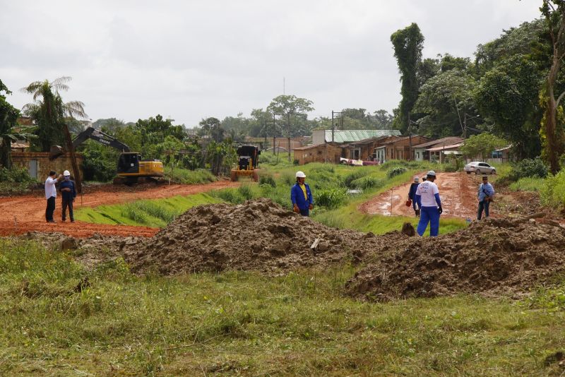 Assinatura de Ordem de Serviço para Construção dos Canais Maguariaçu e canal das Toras, Prefeitura de Ananindeua e Governo do Estado