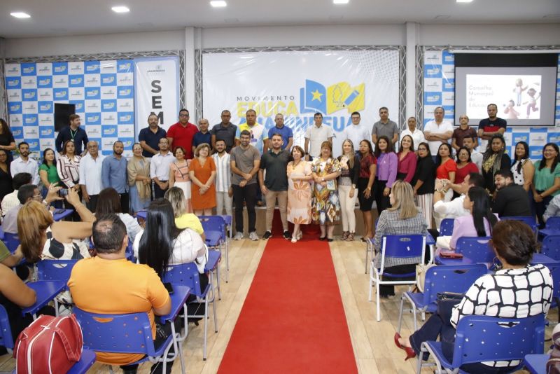 SEMED inaugura auditório Altimá Alves da Silva, entrega certificados e empossa conselheiros