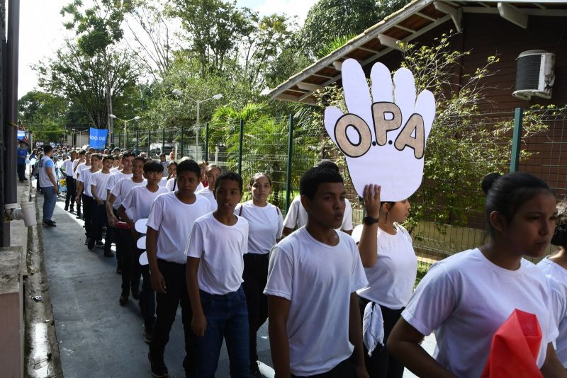 Abertura da Olimpíada Pedagógica de Ananindeua