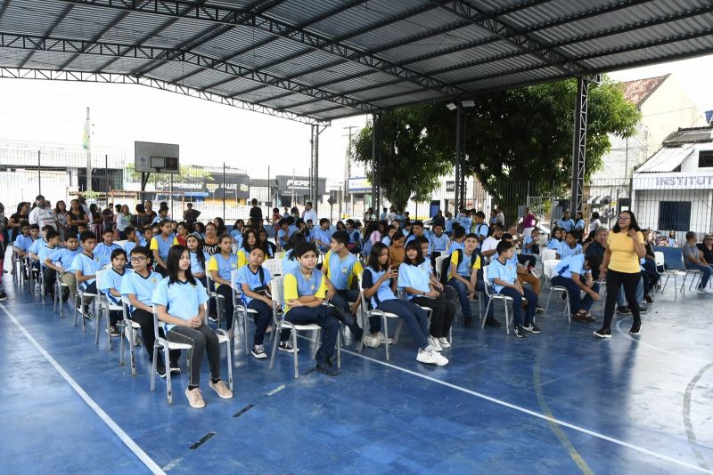 Inauguração da 44° Unidade de Educação Revitalizada Emef Benedito Maia – Conjunto Abelardo Condurú - Coqueiro