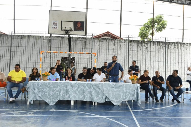 Inauguração da 44° Unidade de Educação Revitalizada Emef Benedito Maia – Conjunto Abelardo Condurú - Coqueiro