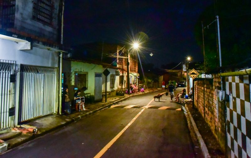 Inauguração Asfáltica com Iluminação em Led da rua Cabo Neri na Cidade Nova