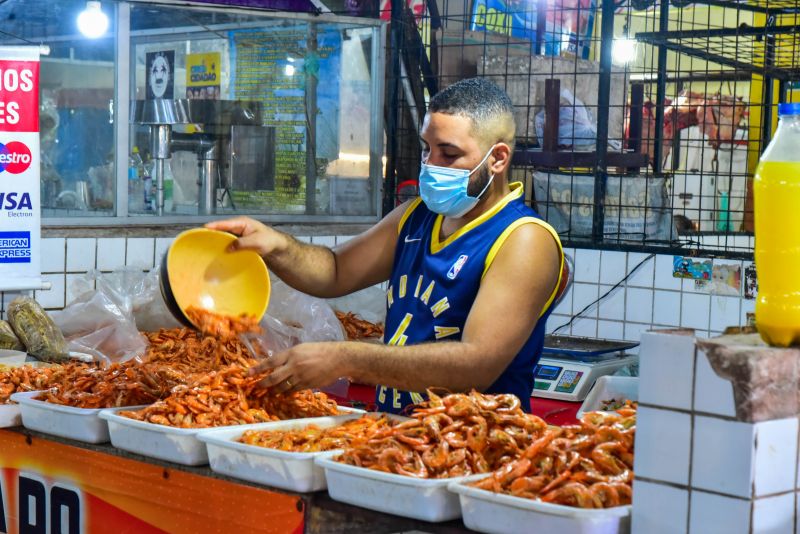 Imagens de Apoio de Feirantes do Mercado Central de Ananindeua