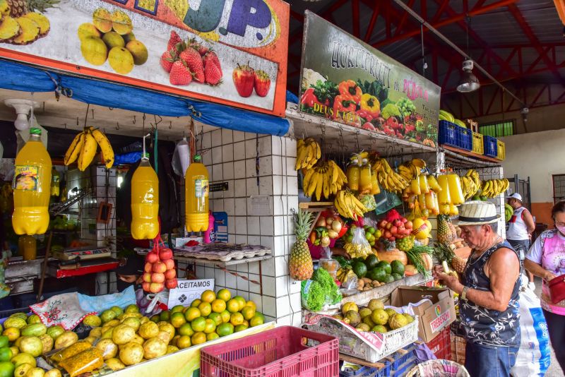 Imagens de Apoio de Feirantes do Mercado Central de Ananindeua