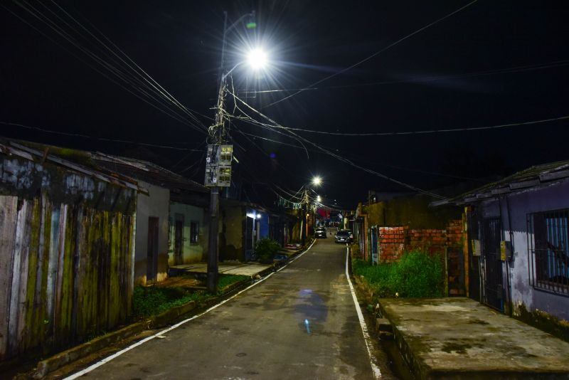 Inauguração Asfáltica com Iluminação em Led da Ruas São Francisco, Rua Alves e 15 de Outubro na Cidade Nova V