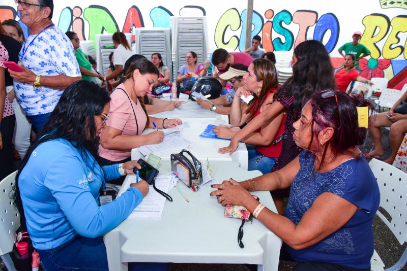 Ação da 6º Edição do Corujão da Saúde na Igreja Cristo Rei no Bairro da Guanabara