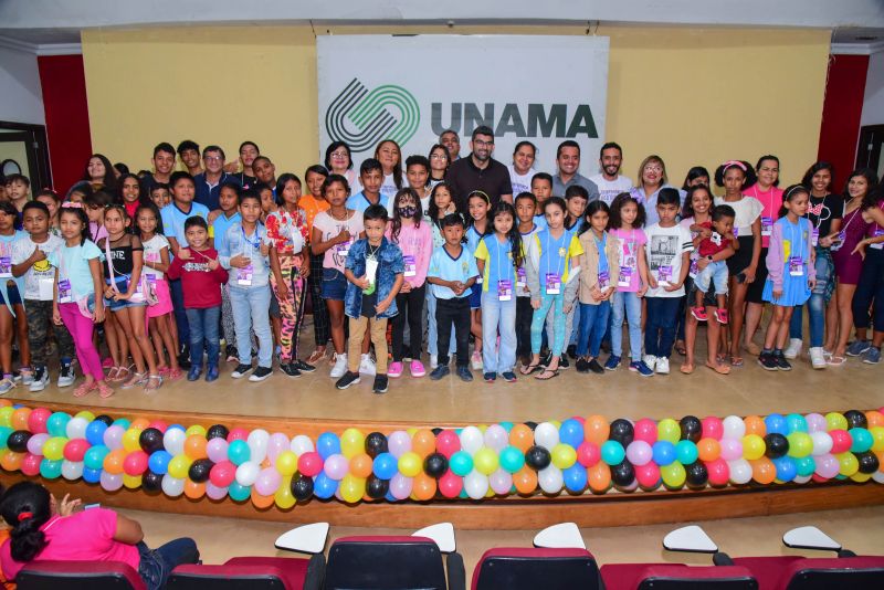 Abertura da Conferência Municipal dos Direitos da Criança e Adolescente no Auditório da Unama Br