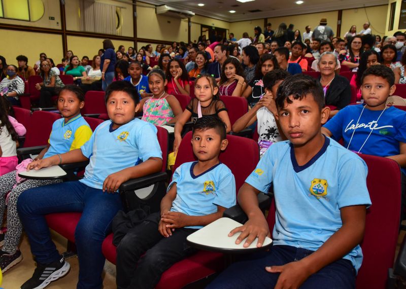 Abertura da Conferência Municipal dos Direitos da Criança e Adolescente no Auditório da Unama Br