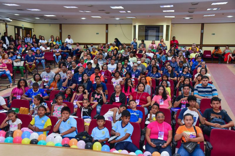 Abertura da Conferência Municipal dos Direitos da Criança e Adolescente no Auditório da Unama Br