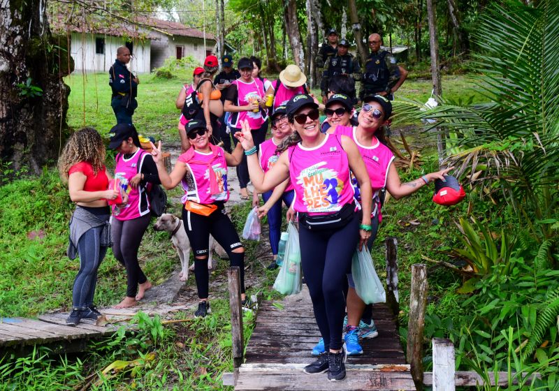 1ª Trilha Ecológica das Mulheres na Ilha João Pilatos em Ananindeua