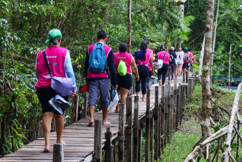 1ª Trilha Ecológica das Mulheres na Ilha João Pilatos em Ananindeua