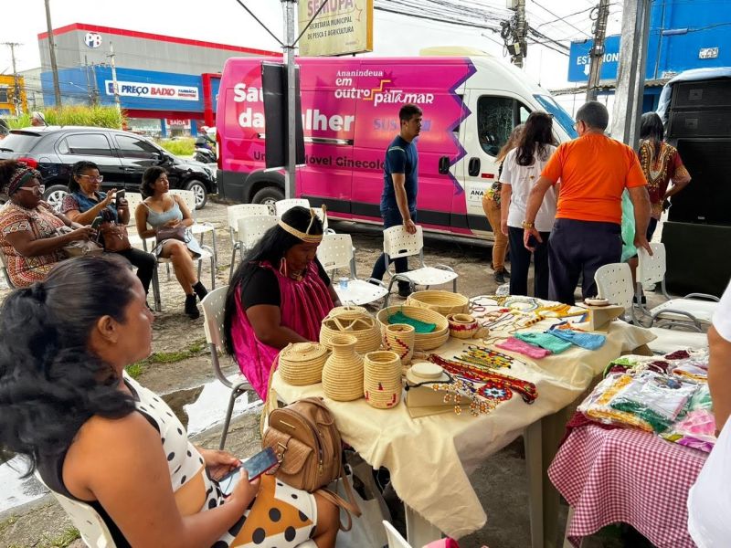 Ação Mulher Ananindeua dentro da Programação do Elas Podem