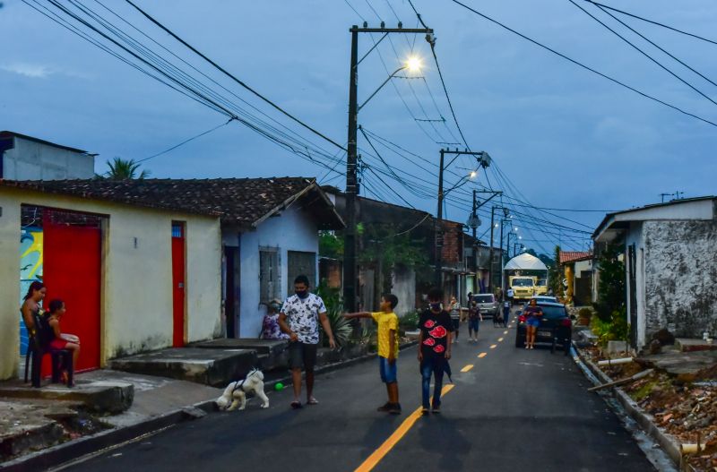 Entrega da rua Sol Nascente 1 Águas Brancas, Iluminação Pública de Led e Pavimentação Asfáltica