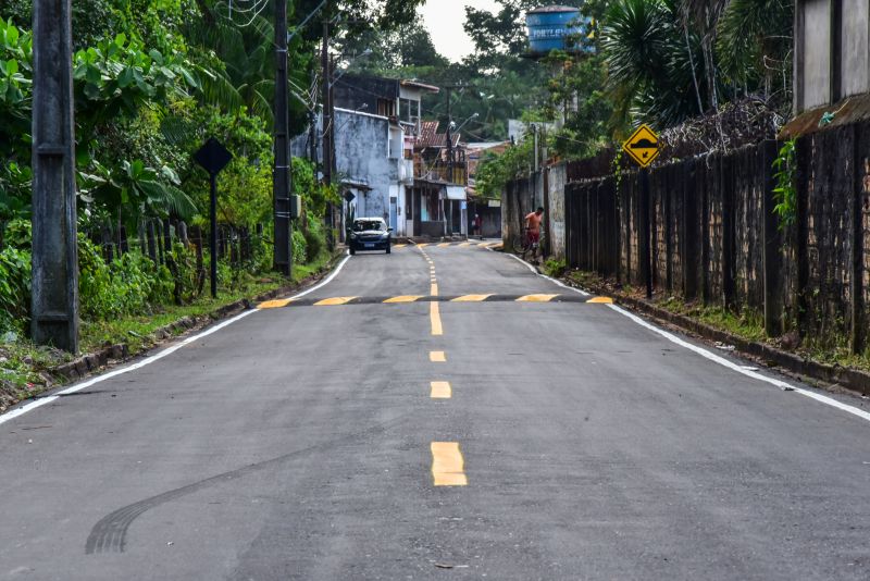 Inauguração da rua Águas Verdes com asfalto, Iluminação em Led E com sinalização horizontal e vertical na Cidade Nova Vlll