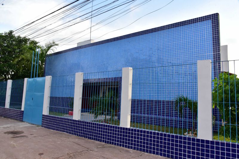 Obras finalizadas na Escola Raimunda Pinto no bairro do 40 Horas