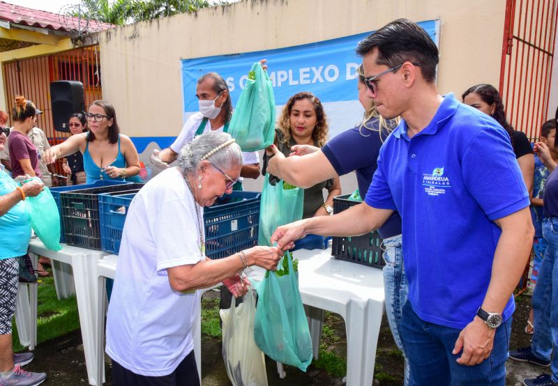 Doação de peixes nos CRAS de Ananindeua