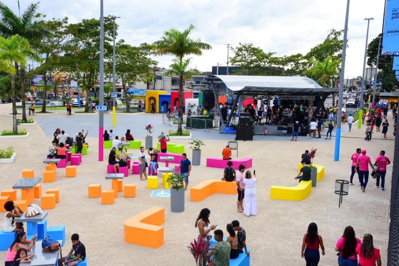 Inauguração praça da Bíblia