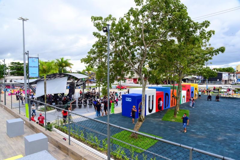 Inauguração praça da Bíblia