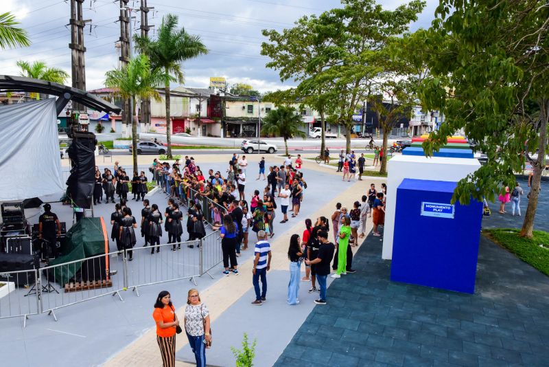 Inauguração praça da Bíblia