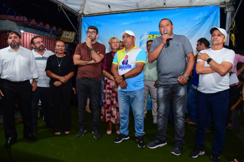 Assinatura de Ordem de Serviço para Pavimentação Asfáltica da rua União no bairro do Jardelândia