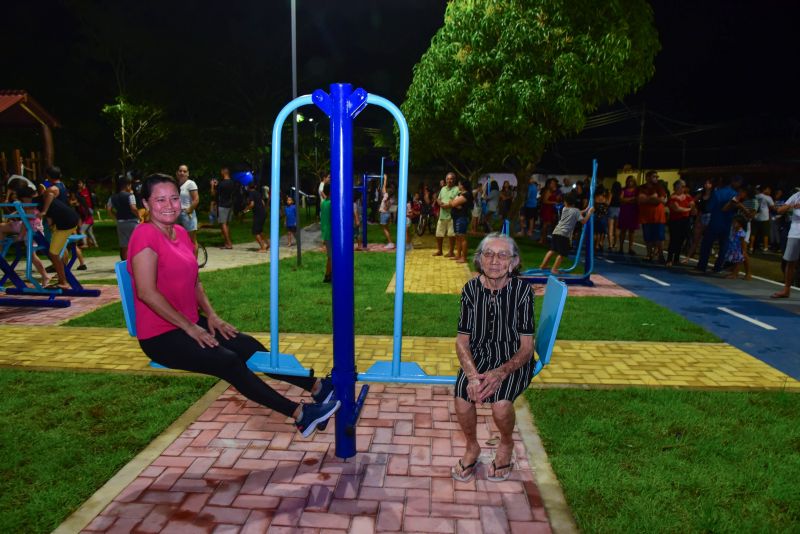 Inauguração da Praça Bosque no conjunto Geraldo Palmeira Quadra 6 - Distrito Industrial