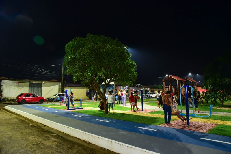 Inauguração da Praça Bosque no conjunto Geraldo Palmeira Quadra 6 - Distrito Industrial