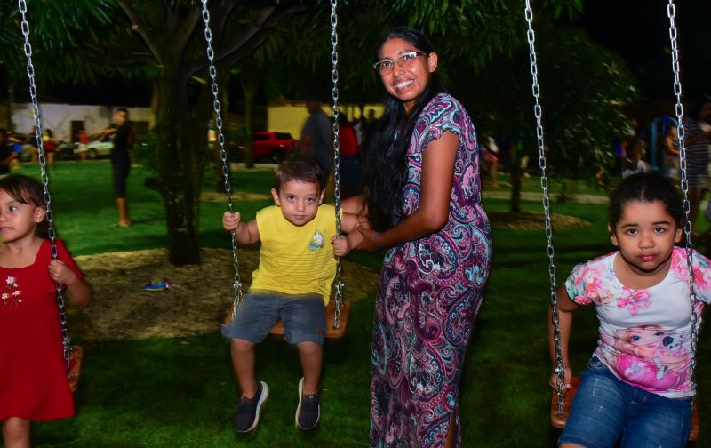 Inauguração da Praça Bosque no conjunto Geraldo Palmeira Quadra 6 - Distrito Industrial