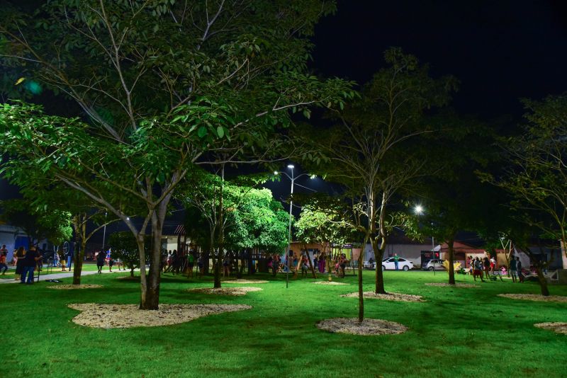 Inauguração da Praça Bosque no conjunto Geraldo Palmeira Quadra 6 - Distrito Industrial