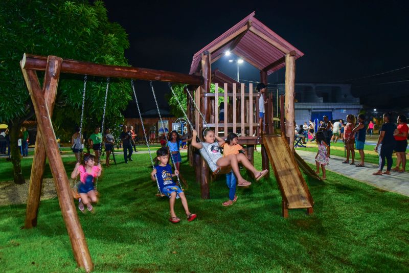 Inauguração da Praça Bosque no conjunto Geraldo Palmeira Quadra 6 - Distrito Industrial