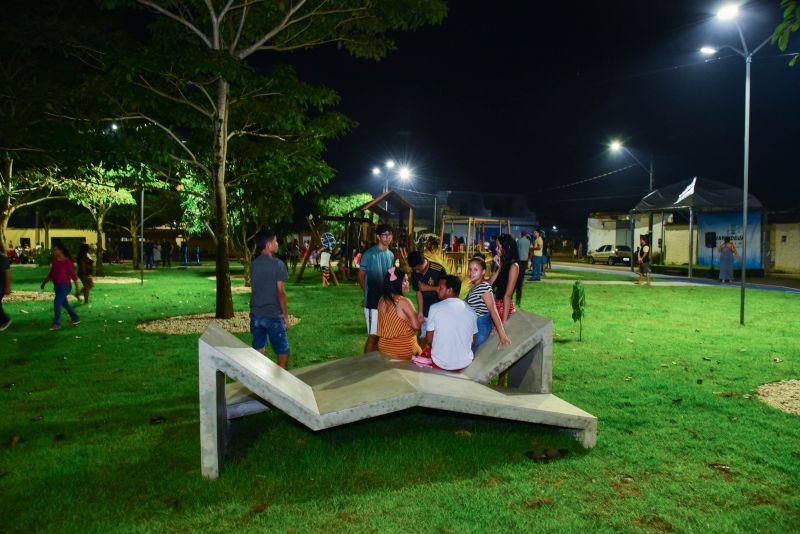 Inauguração da Praça Bosque no conjunto Geraldo Palmeira Quadra 6 - Distrito Industrial