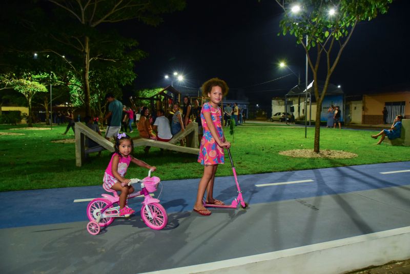 Inauguração da Praça Bosque no conjunto Geraldo Palmeira Quadra 6 - Distrito Industrial