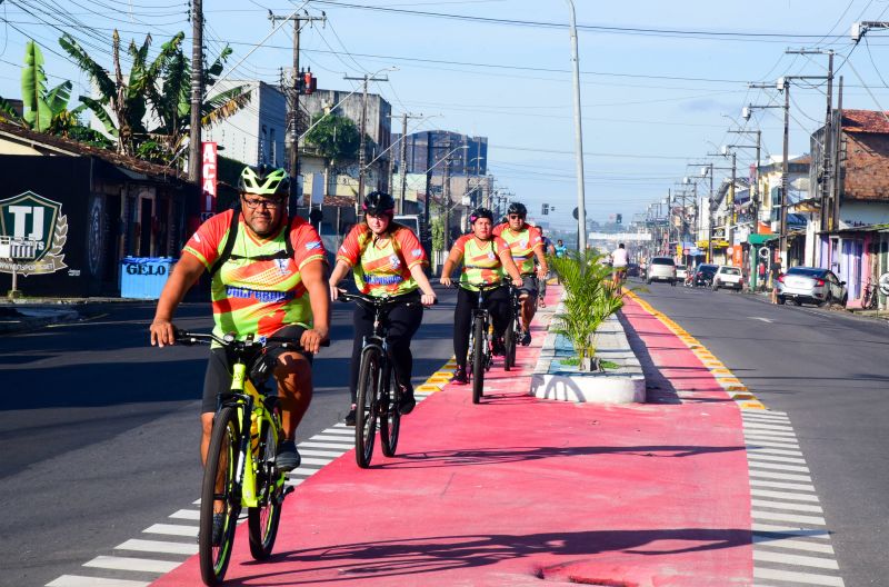 Inauguração da nova avenida Milton Taveira, no bairro Guajará