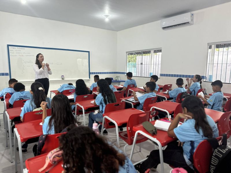 Inauguração da 46ª Unidade de Educação EMEF Profª Lúcia Wanderley, no bairro da Guanabara