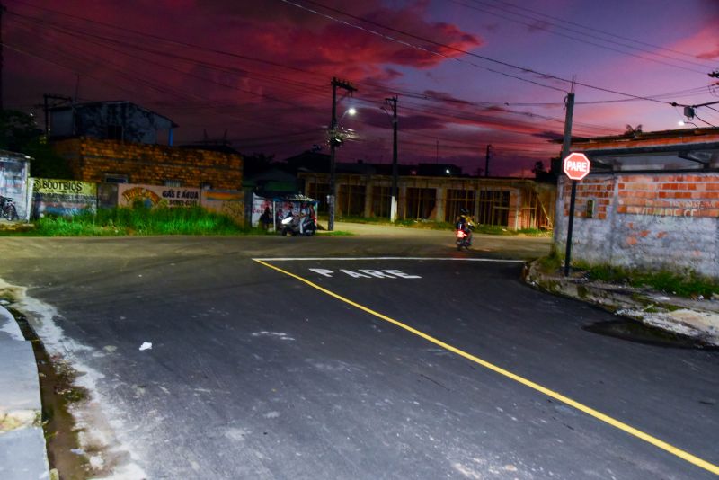 Inauguração de 11 Ruas Totalmente Pavimentadas, Sinalização Horizontal e Vertical e com Iluminação em Led no Park Daniel Reis no bairro do Curuçambá