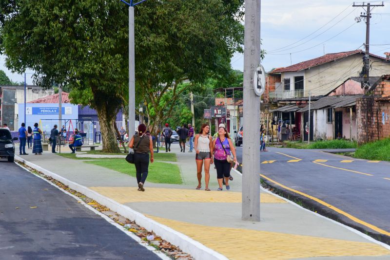 Inauguração da Nova Praça Pérola II, Totalmente Revitalizada e com Iluminação em Led