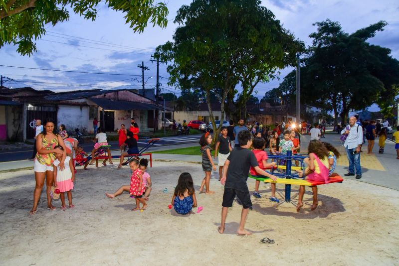 Inauguração da Nova Praça Pérola II, Totalmente Revitalizada e com Iluminação em Led