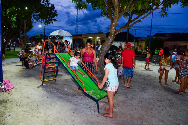 Inauguração da Nova Praça Pérola II, Totalmente Revitalizada e com Iluminação em Led