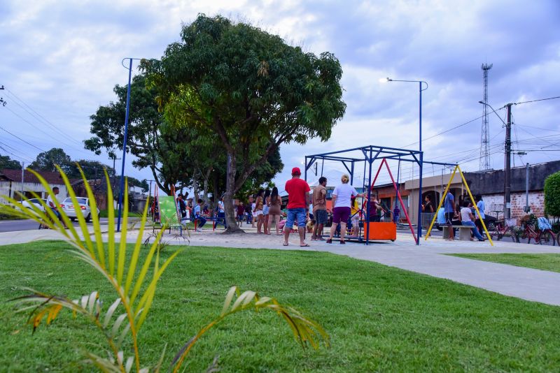 Inauguração da Nova Praça Pérola II, Totalmente Revitalizada e com Iluminação em Led