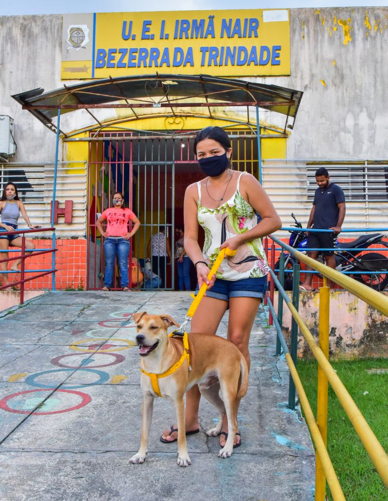 Castra Móvel na Escola Irmã Nair Bezerra da Trindade no bairro Guanabara