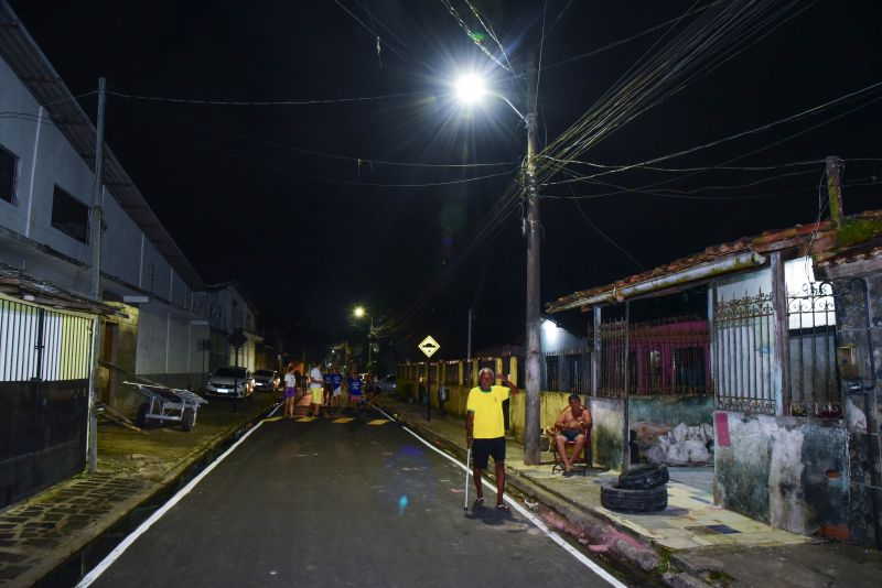 Inauguração Asfáltica da Rua São Rufino, com nova Sinalização e Iluminação Pública em Led no bairro Centro