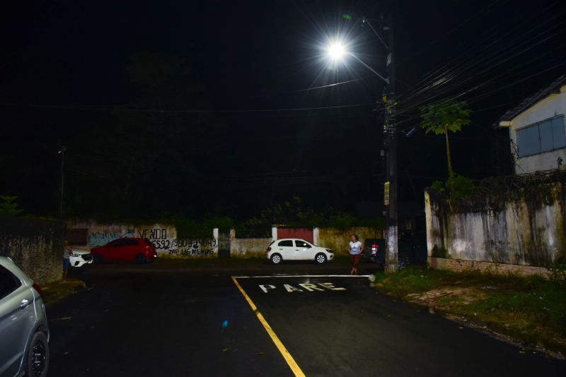 Inauguração Asfáltica com Sinalização Horizontal e Vertical, e com Iluminação em Led da rua Vera Cruz