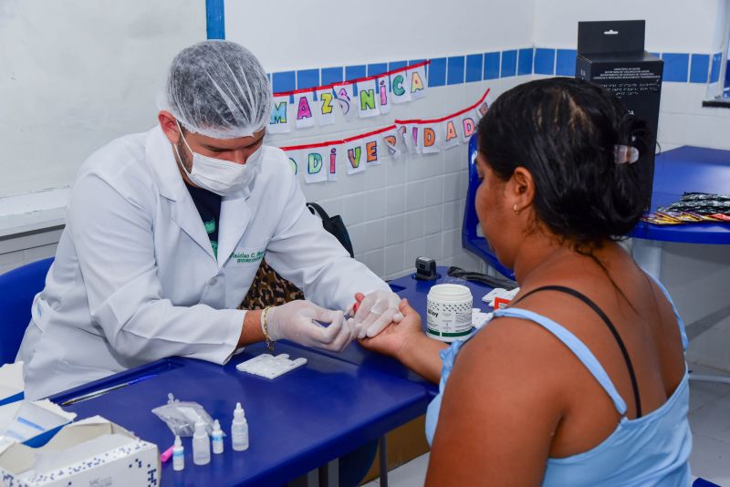 Corujão da Saúde na escola Lúcia Wanderley no bairro Guanabara