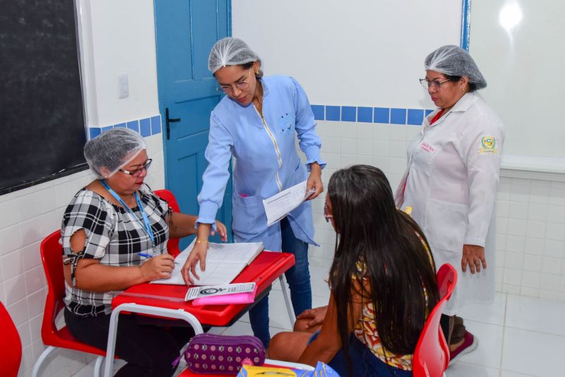 Corujão da Saúde na escola Lúcia Wanderley no bairro Guanabara