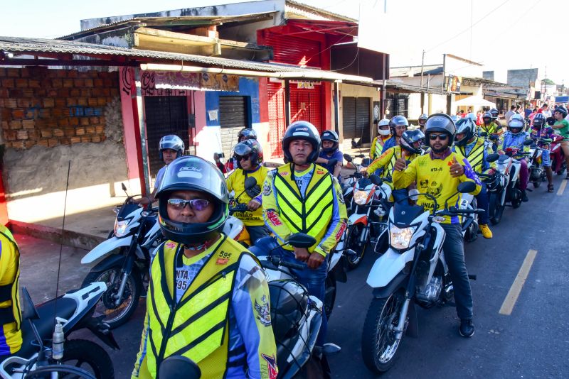 Inauguração da nova estrada do Icuí Guajará