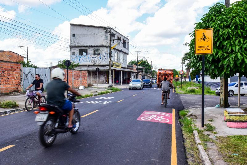 Inauguração da nova estrada do Icuí Guajará