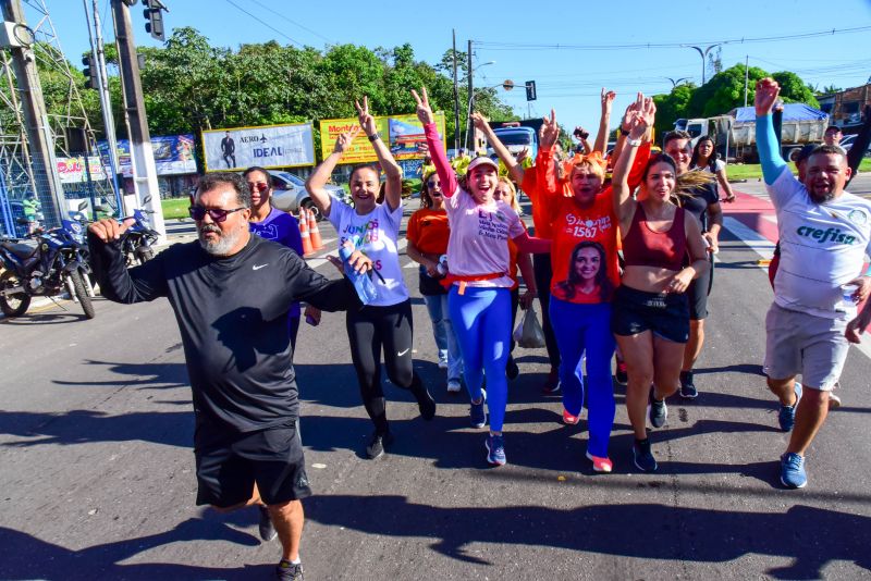 Inauguração da nova estrada do Icuí Guajará