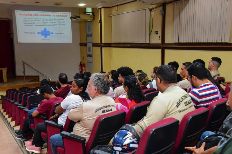 Projeto ação junho vermelho dia da sensibilização da importância à Doação de Sangue