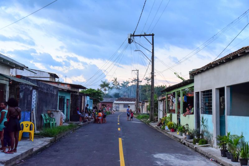 Inauguração das ruas parque Florestal no bairro Icuí Guajará