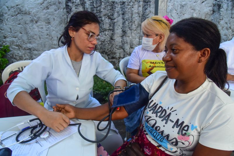 Corujão da saúde nos bairro, comunidade Cristã de Ananindeua